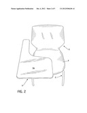 Chair Having Moveable Tablet diagram and image