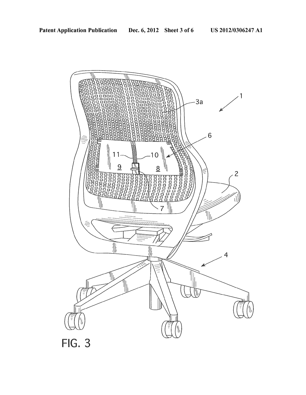 Lumbar Support for a Chair - diagram, schematic, and image 04