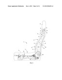 VEHICLE SEAT BACK MEMBER diagram and image