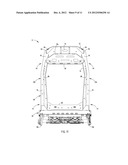 VEHICLE SEAT BACK MEMBER diagram and image