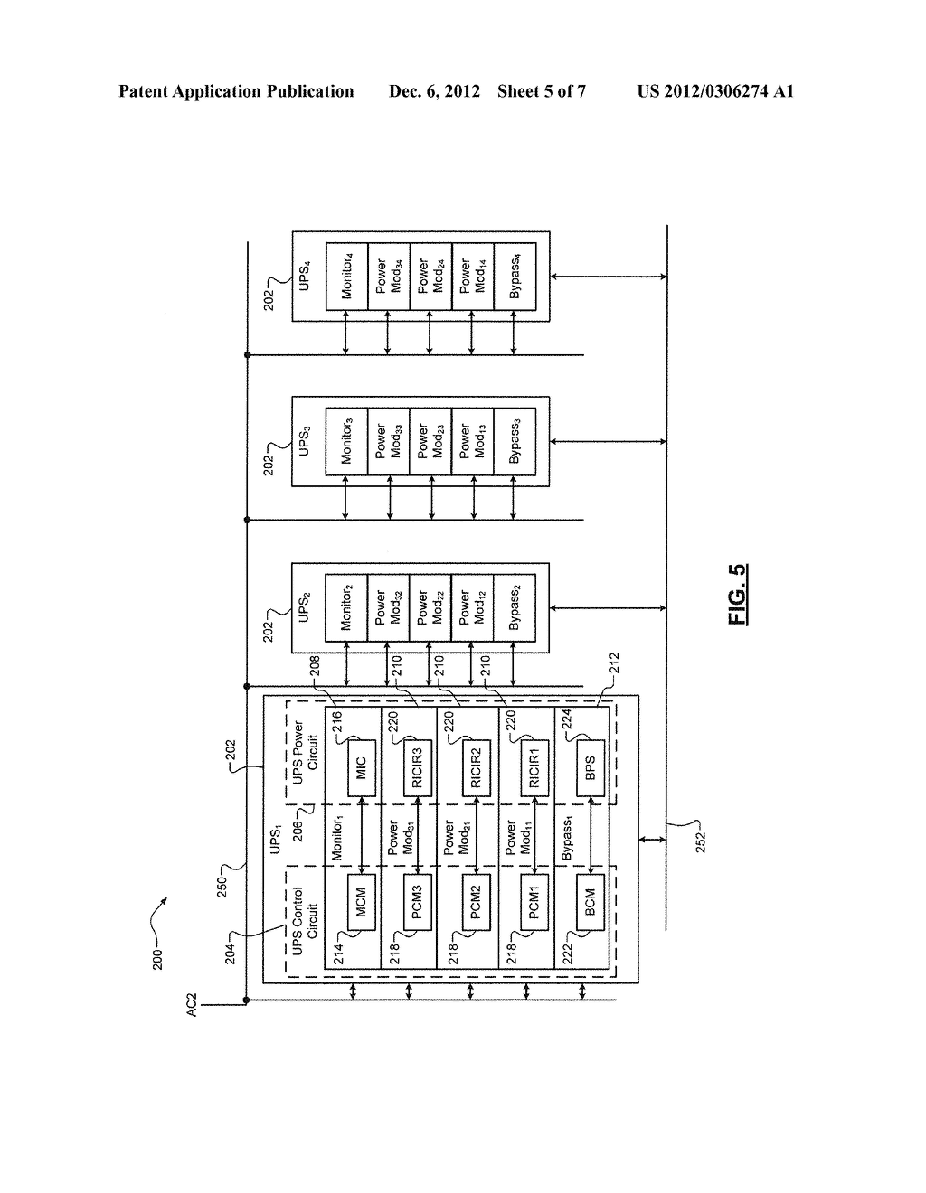 UPS ADAPTIVE OUTPUT VOLTAGE CONTROL SYSTEMS - diagram, schematic, and image 06