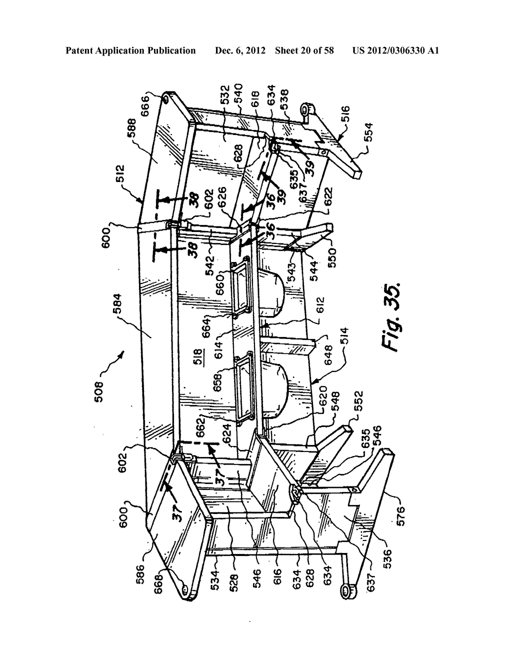 Portable bar with interchangeable canopy tops - diagram, schematic, and image 21