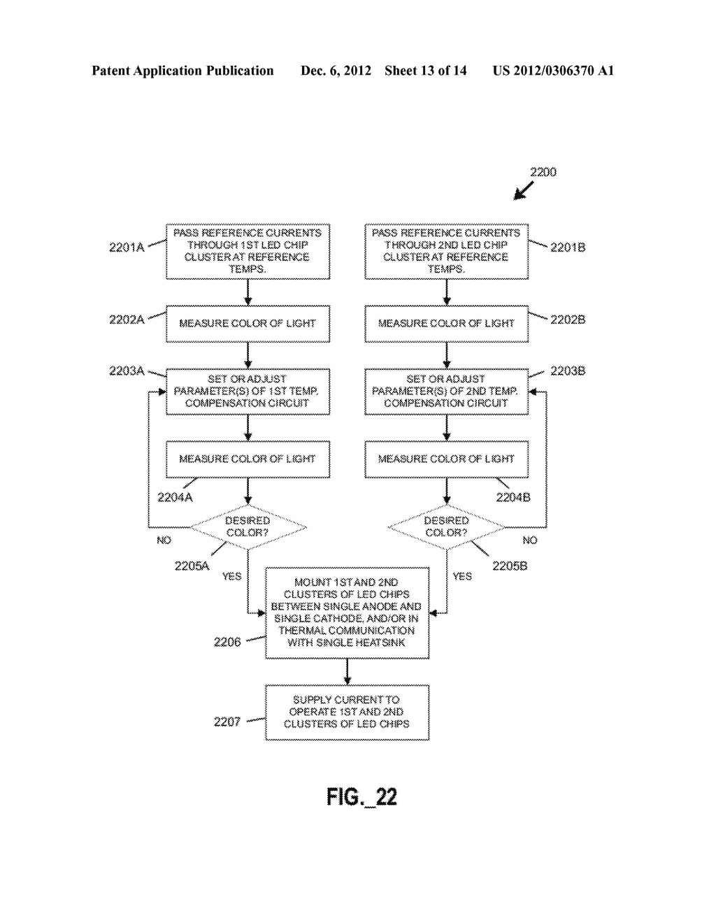 LIGHTING DEVICES WITH INDIVIDUALLY COMPENSATING MULTI-COLOR CLUSTERS - diagram, schematic, and image 14