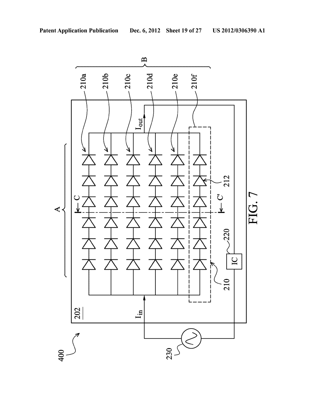 Architecture for Supporting Modulized Full Operation Junction Ultra High     Voltage (UHV) Light Emitting Diode (LED) Device - diagram, schematic, and image 20