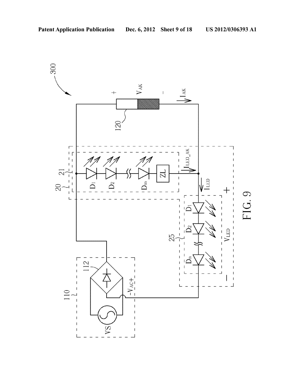 TWO-TERMINAL CURRENT CONTROLLER AND RELATED LED LIGHTING DEVICE - diagram, schematic, and image 10