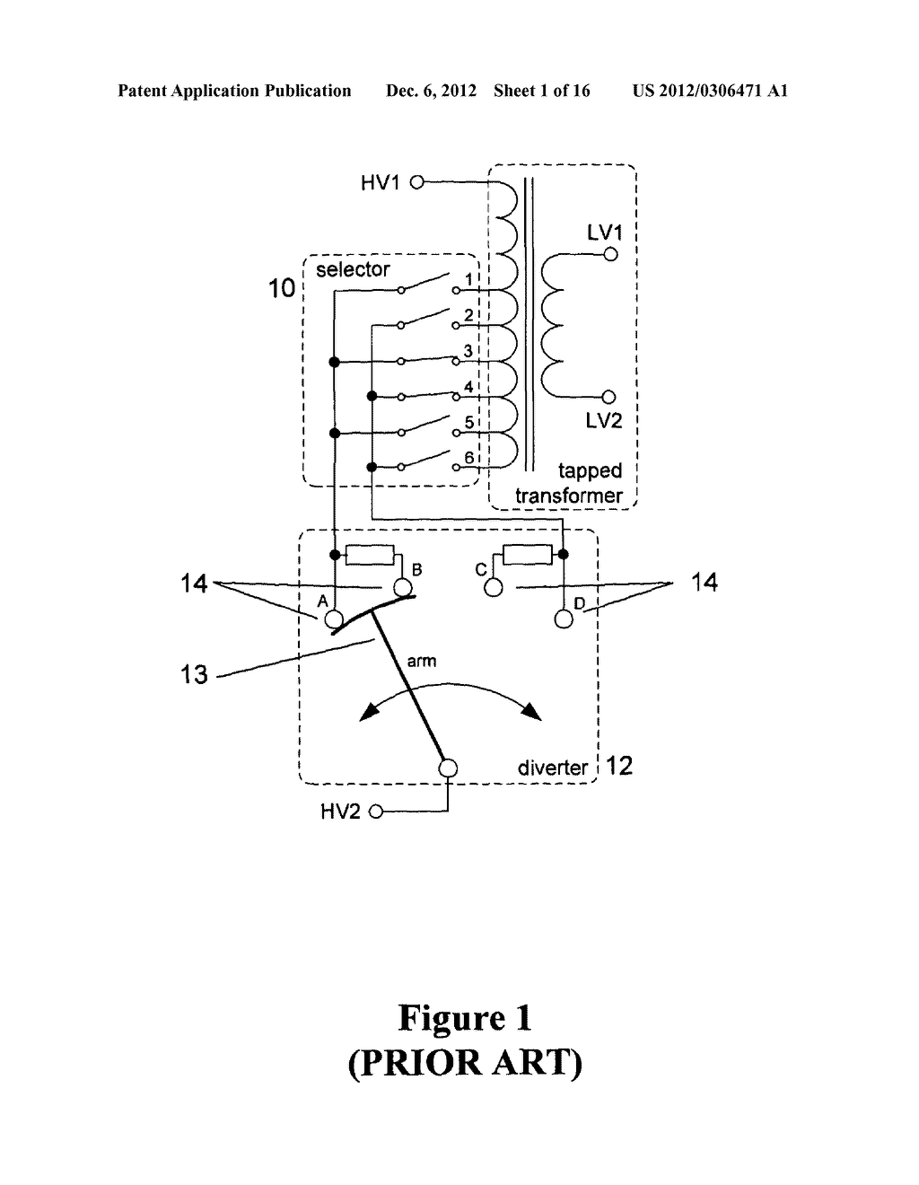 METHOD AND APPARATUS FOR PERFORMING ON-LOAD MECHANICAL SWITCHING     OPERATIONS - diagram, schematic, and image 02