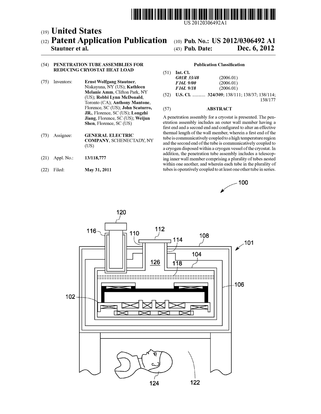 PENETRATION TUBE ASSEMBLIES FOR REDUCING CRYOSTAT HEAT LOAD - diagram, schematic, and image 01