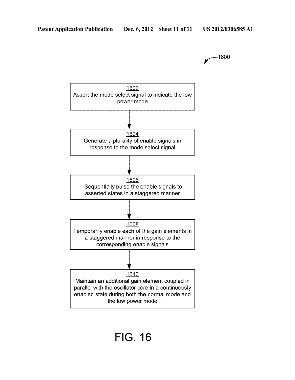 OSCILLATORS WITH LOW POWER MODE OF OPERATION - diagram, schematic, and image 12