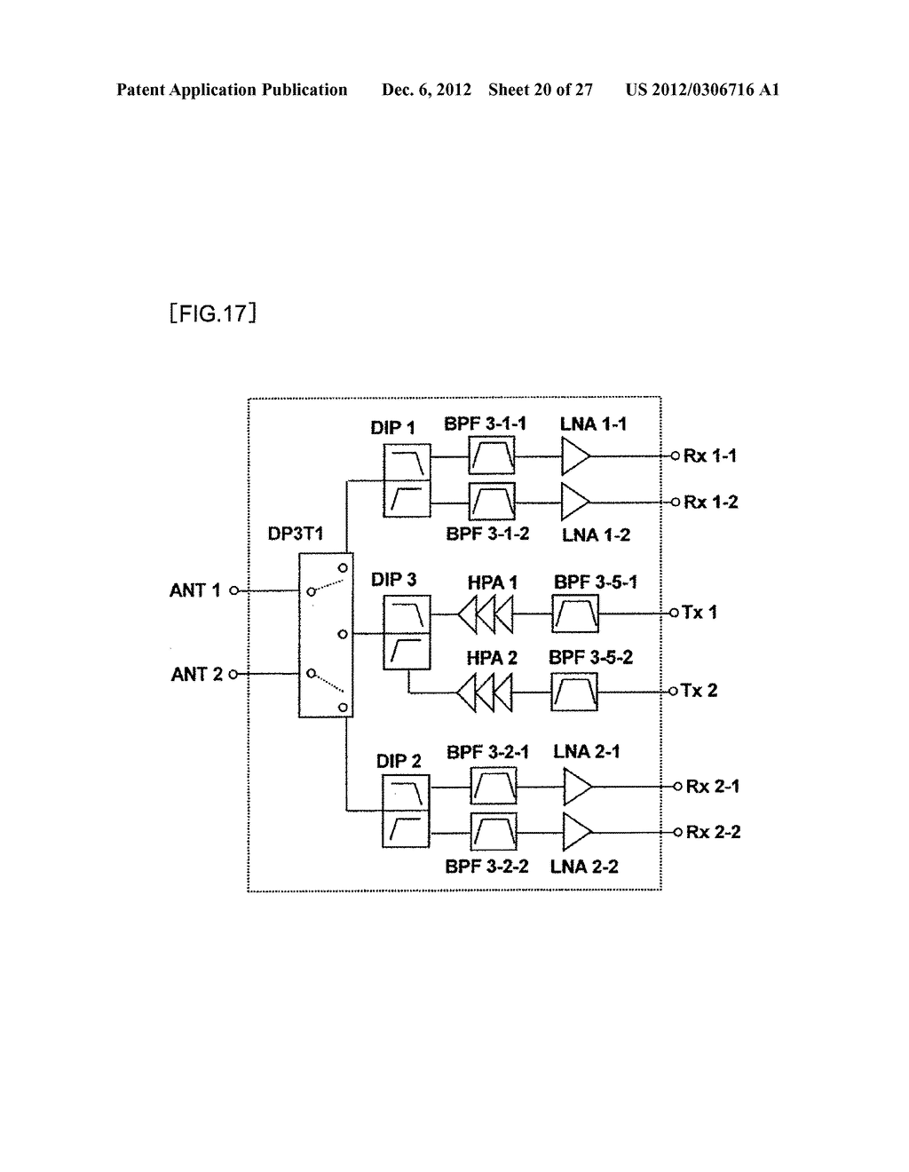 HIGH FREQUENCY CIRCUIT, HIGH FREQUENCY CIRCUIT COMPONENT, AND     COMMUNICATION APPARATUS - diagram, schematic, and image 21