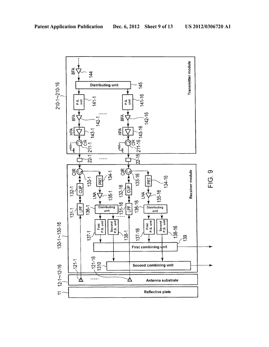 ANTENNA UNIT AND PANEL ARRAY ANTENNA DEVICE - diagram, schematic, and image 10