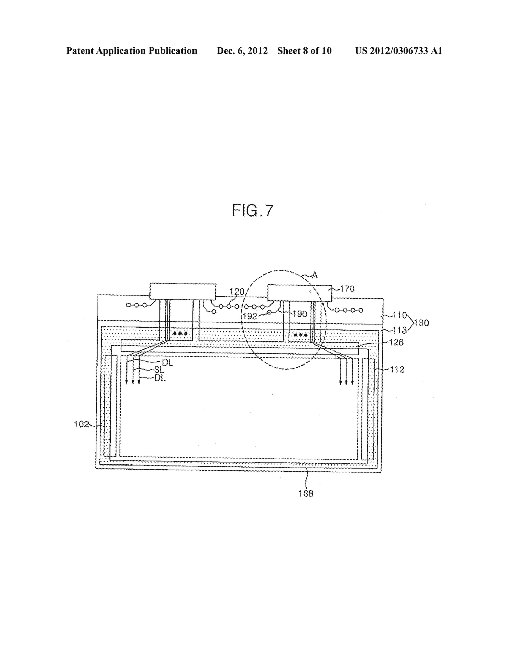 HORIZONTAL STRIPE LIQUID CRYSTAL DISPLAY DEVICE - diagram, schematic, and image 09