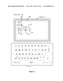 Device, Method, and Graphical User Interface for Entering Alternate     Characters with a Physical Keyboard diagram and image