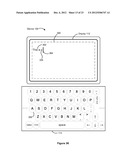 Device, Method, and Graphical User Interface for Entering Alternate     Characters with a Physical Keyboard diagram and image