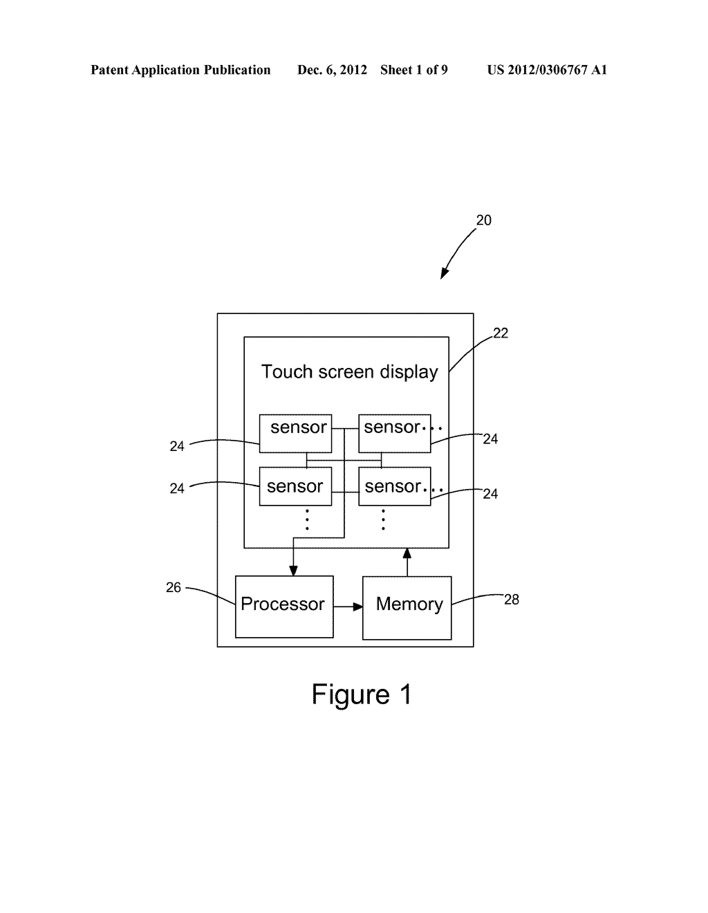 METHOD FOR EDITING AN ELECTRONIC IMAGE ON A TOUCH SCREEN DISPLAY - diagram, schematic, and image 02