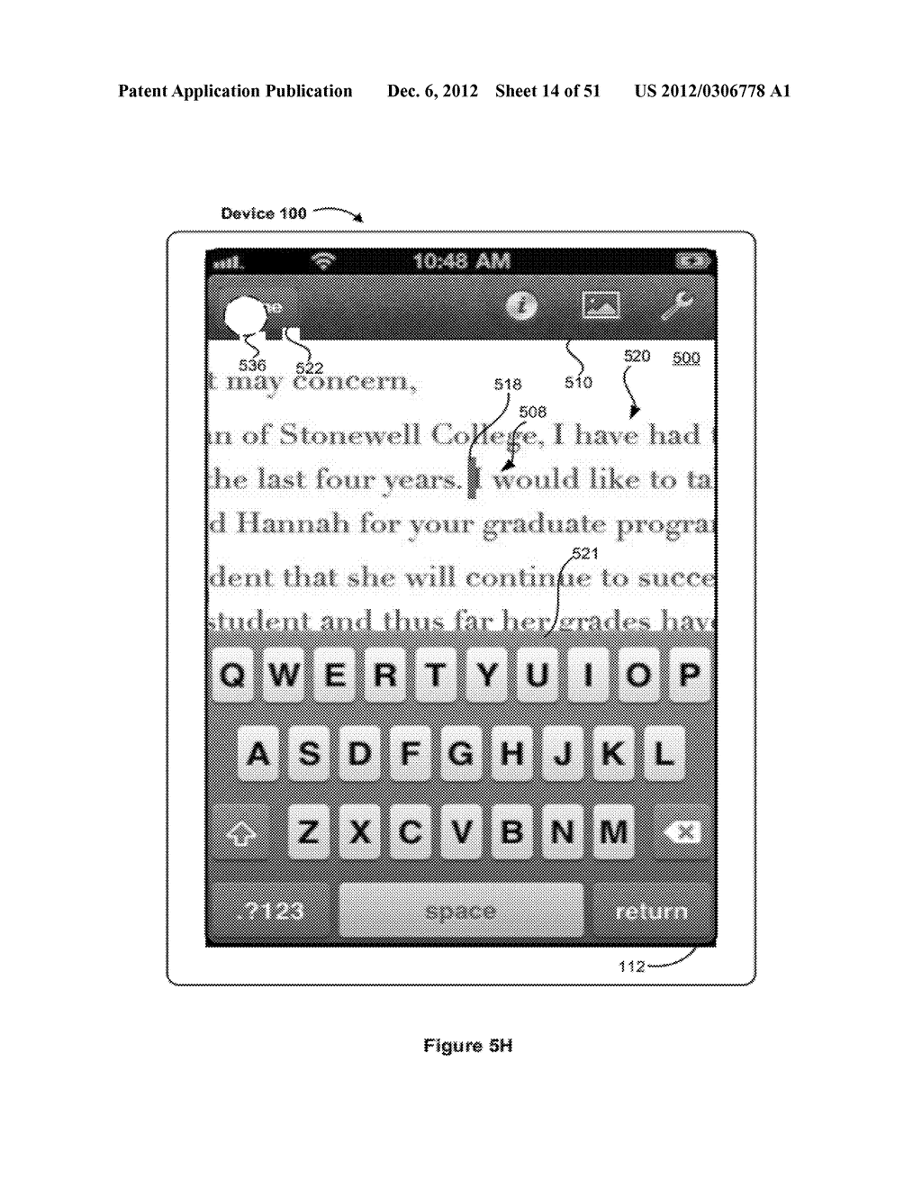 Devices, Methods, and Graphical User Interfaces for Document Manipulation - diagram, schematic, and image 15