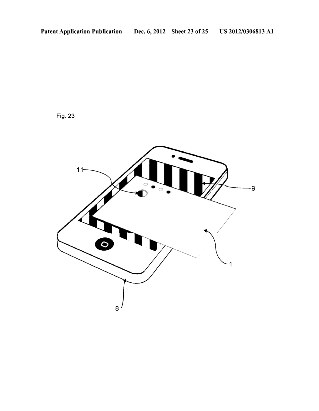 SYSTEM AND METHOD FOR RETRIEVING INFORMATION FROM AN INFORMATION CARRIER     BY MEANS OF A CAPACITIVE TOUCH SCREEN - diagram, schematic, and image 24