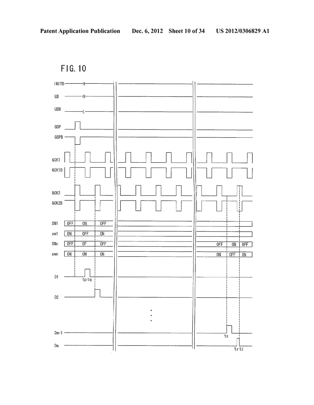 SHIFT REGISTER, SIGNAL LINE DRIVE CIRCUIT, LIQUID CRYSTAL DISPLAY DEVICE - diagram, schematic, and image 11