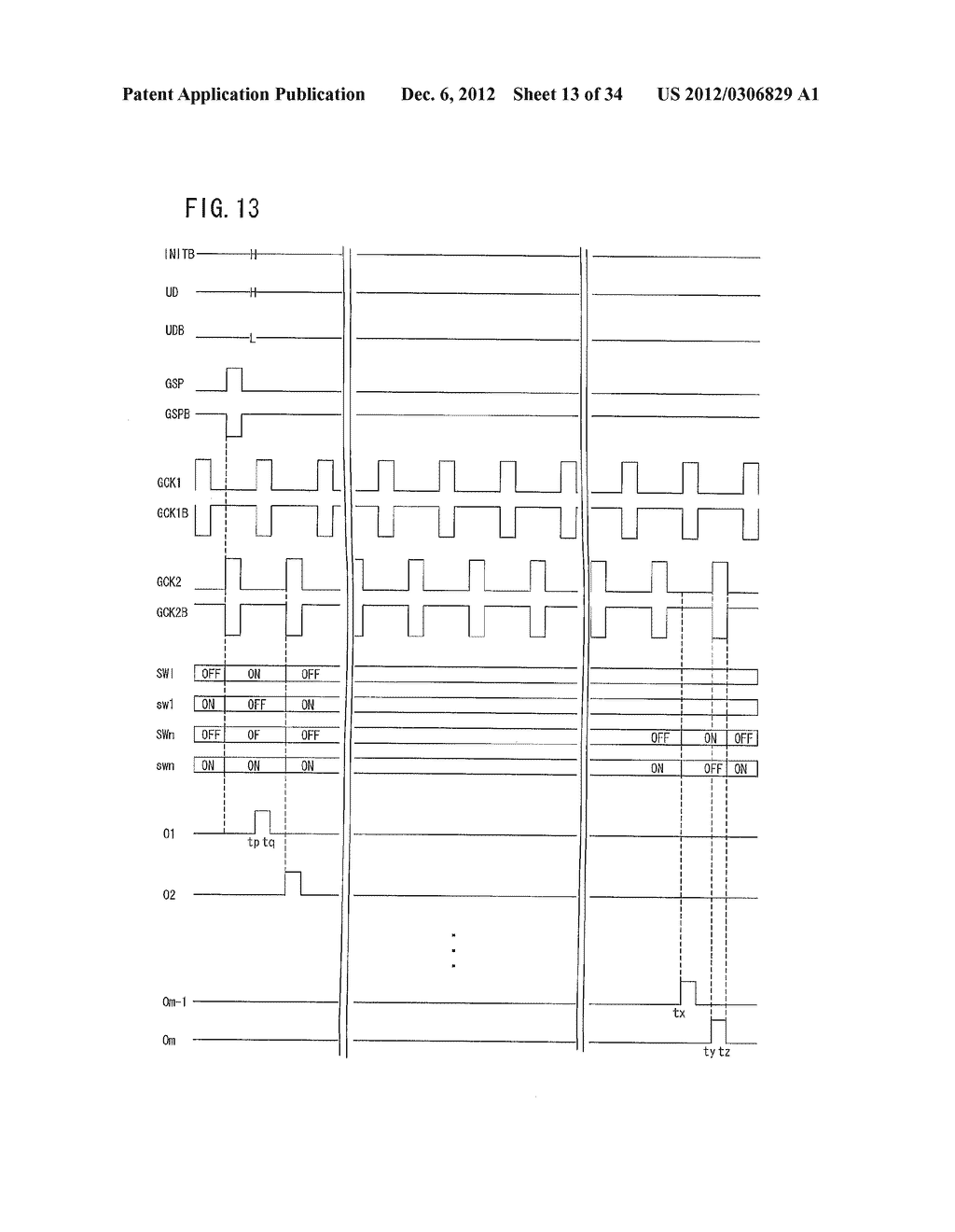 SHIFT REGISTER, SIGNAL LINE DRIVE CIRCUIT, LIQUID CRYSTAL DISPLAY DEVICE - diagram, schematic, and image 14