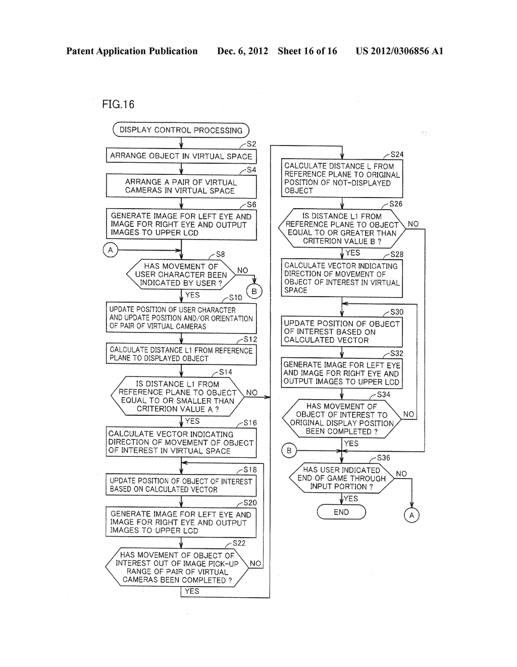 RECORDING MEDIUM STORING DISPLAY CONTROL PROGRAM FOR CONTROLLING DISPLAY     CAPABLE OF PROVIDING STEREOSCOPIC DISPLAY, DISPLAY SYSTEM, DISPLAY     CONTROL METHOD, AND DISPLAY - diagram, schematic, and image 17