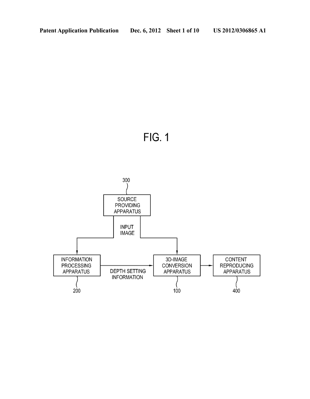 APPARATUS AND METHOD FOR 3D IMAGE CONVERSION AND A STORAGE MEDIUM THEREOF - diagram, schematic, and image 02