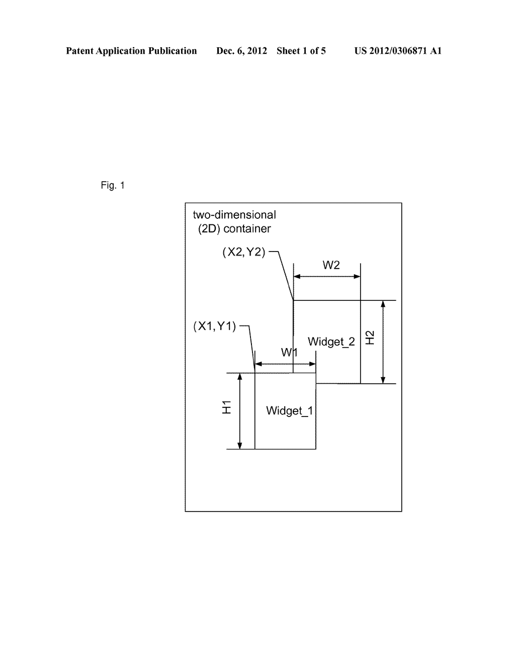 Method and apparatus for redrawing widget - diagram, schematic, and image 02