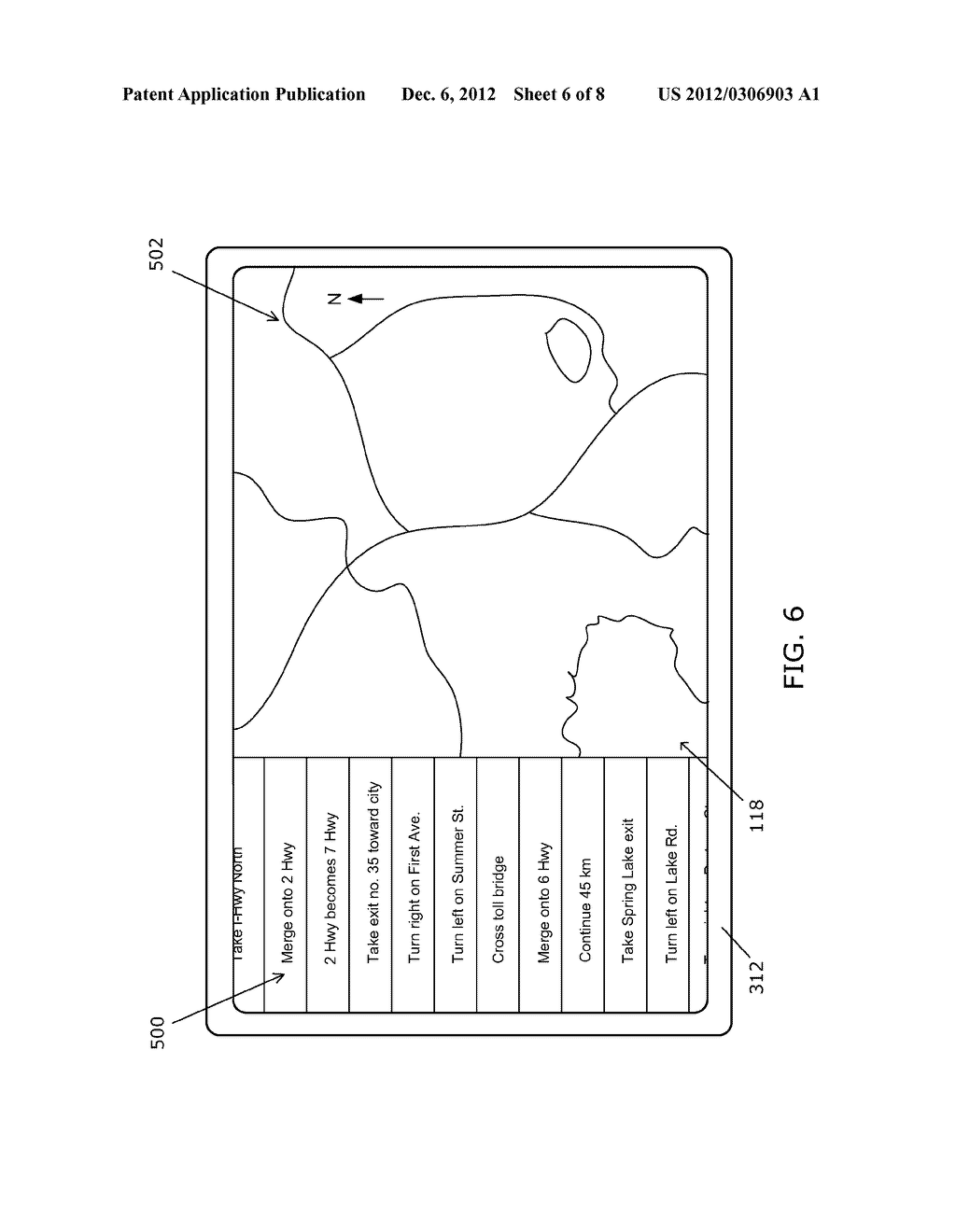 PORTABLE ELECTRONIC DEVICE INCLUDING TOUCH-SENSITIVE DISPLAY AND METHOD OF     CONTROLLING SAME - diagram, schematic, and image 07