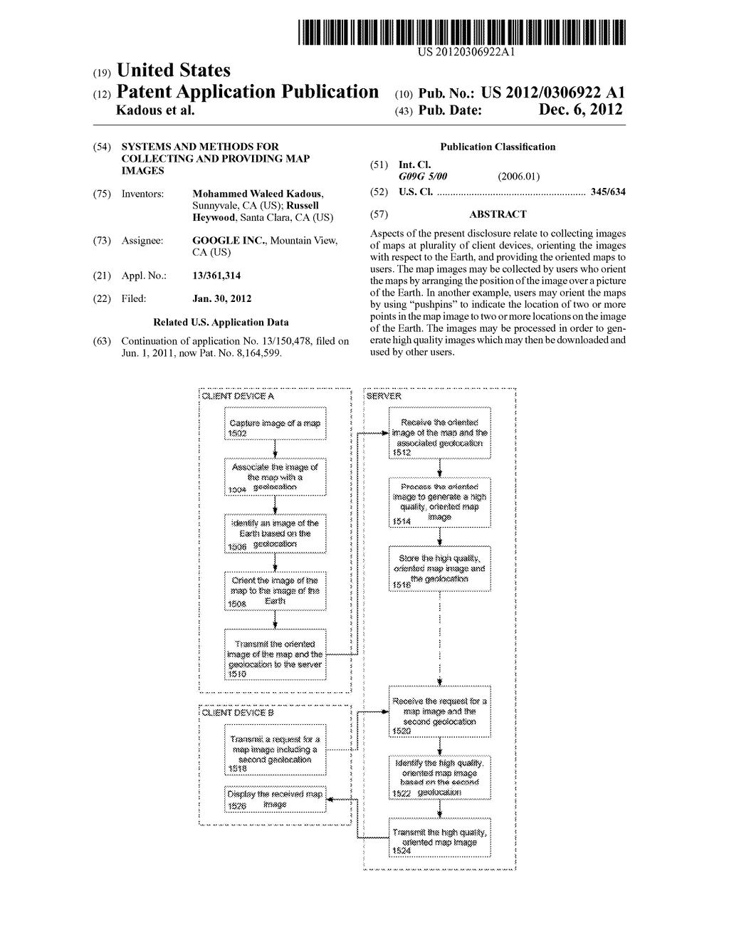 SYSTEMS AND METHODS FOR COLLECTING AND PROVIDING MAP IMAGES - diagram, schematic, and image 01