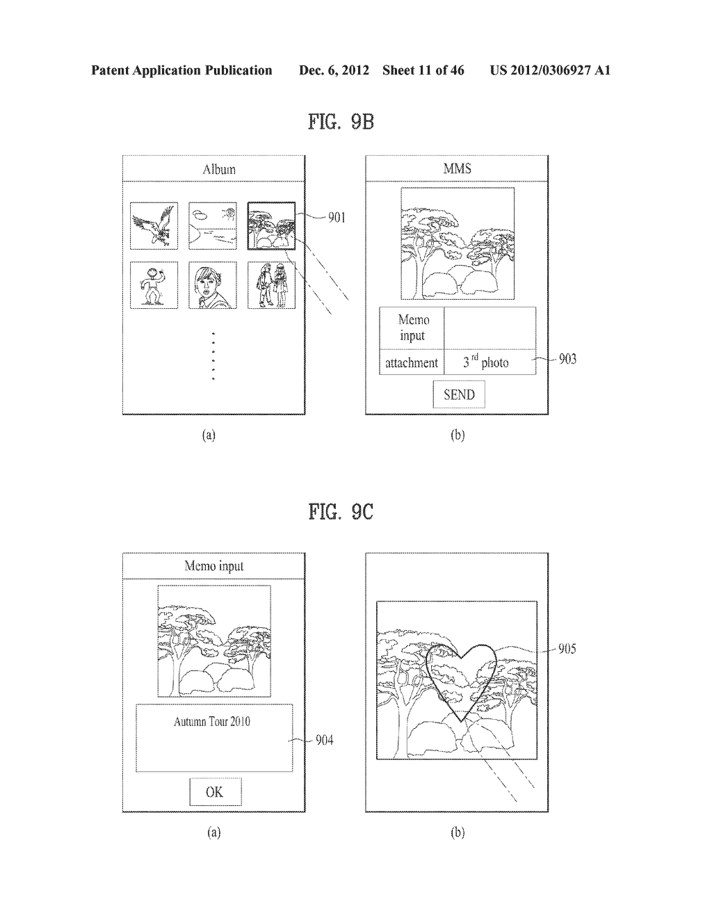 MOBILE TERMINAL AND DISPLAY CONTROLLING METHOD THEREOF - diagram, schematic, and image 12