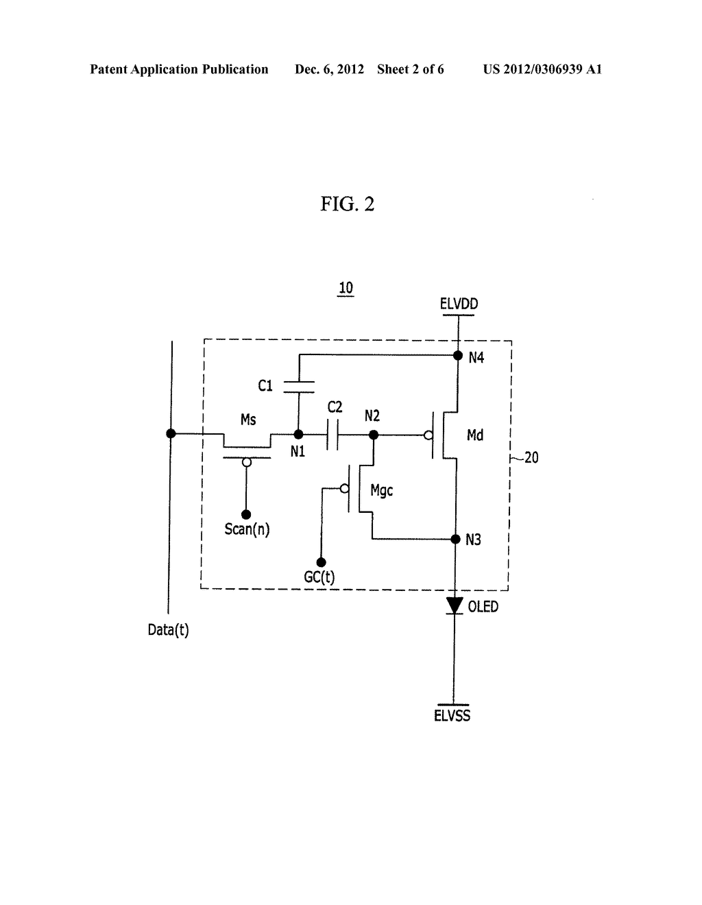 ARRAY TEST DEVICE AND ARRAY TEST METHOD FOR ORGANIC LIGHT EMITTING DISPLAY     DEVICE AND METHOD FOR MANUFACTURING THE ORGANIC LIGHT EMITTING DISPLAY     DEVICE - diagram, schematic, and image 03