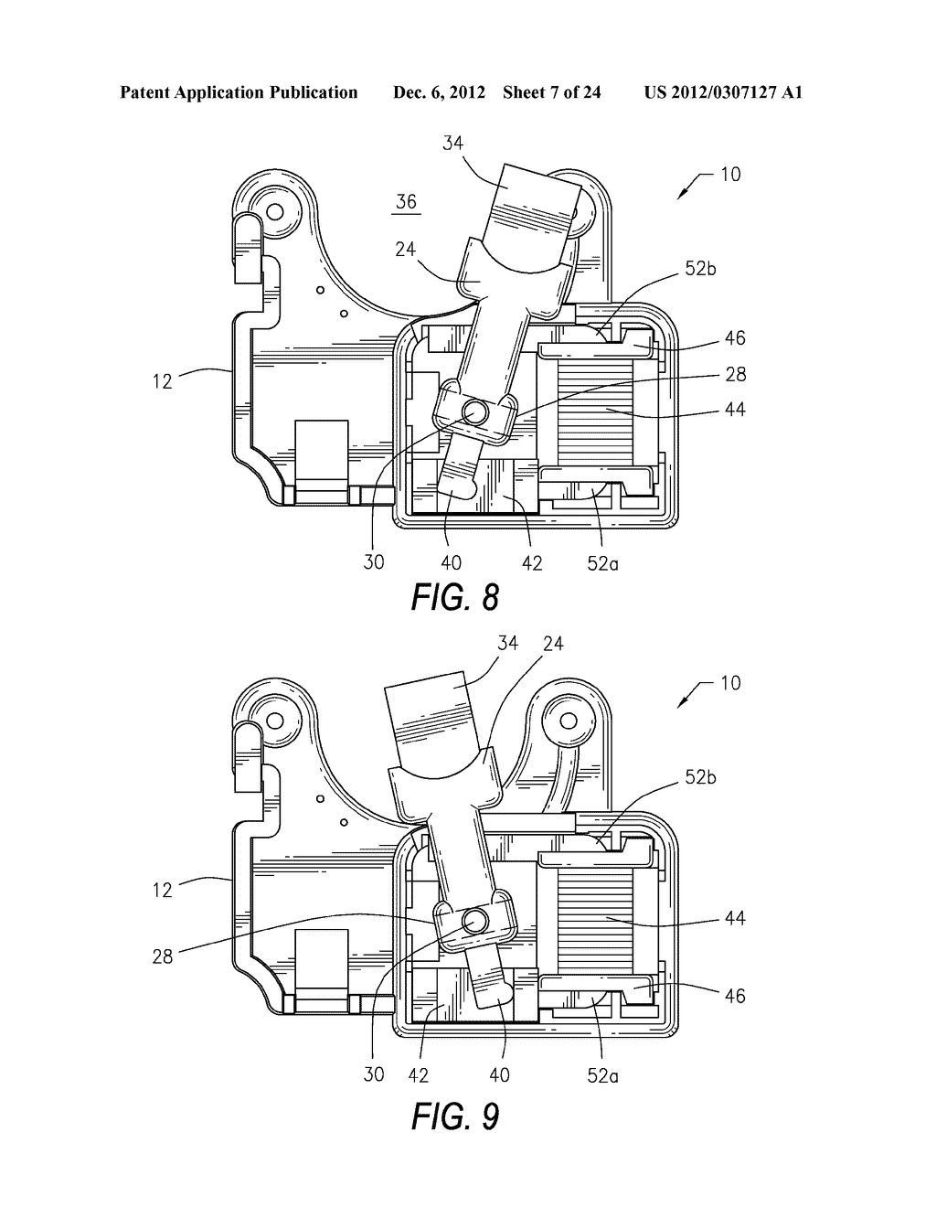GAME CAMERA HAVING AN ELECTROMECHANICAL DEVICE FOR SWITCHING AN OPTICAL     LENS FILTER - diagram, schematic, and image 08