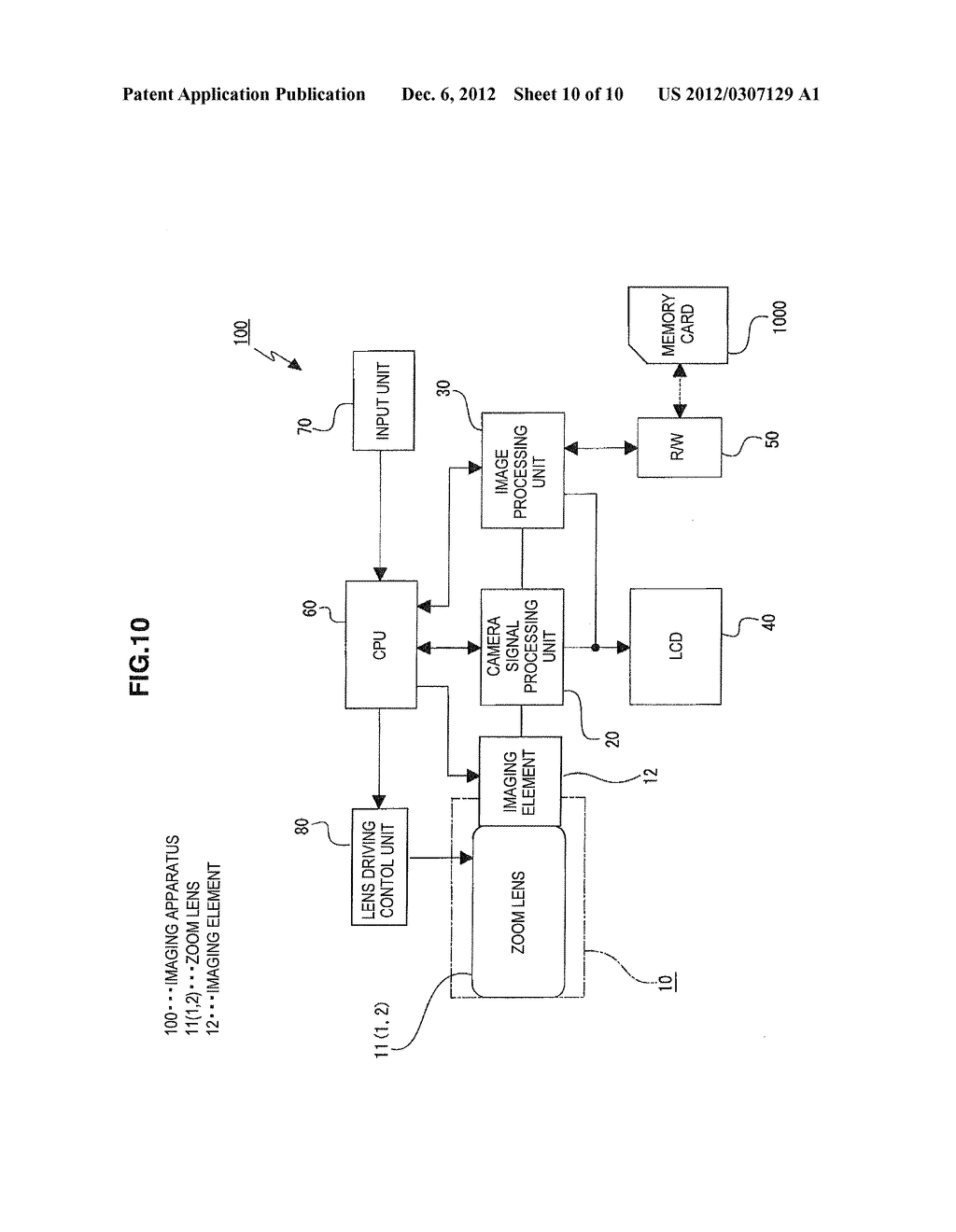 ZOOM LENS AND IMAGING APPARATUS - diagram, schematic, and image 11