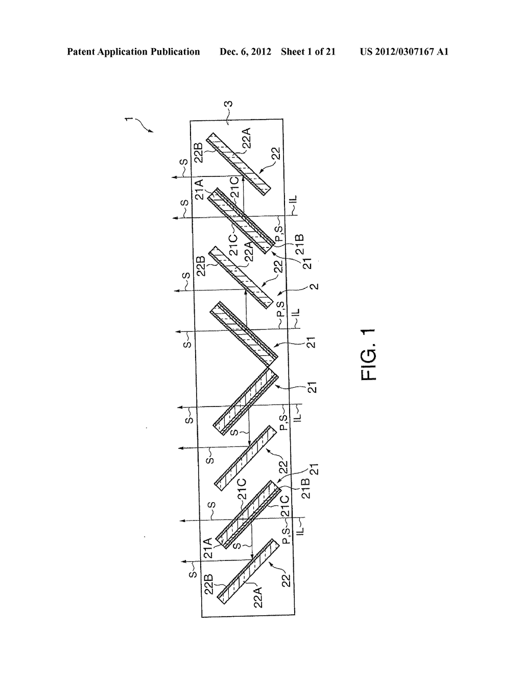 POLARIZATION CONVERTING ELEMENT, POLARIZATION CONVERTING UNIT, AND     PROJECTION-TYPE IMAGING DEVICE - diagram, schematic, and image 02