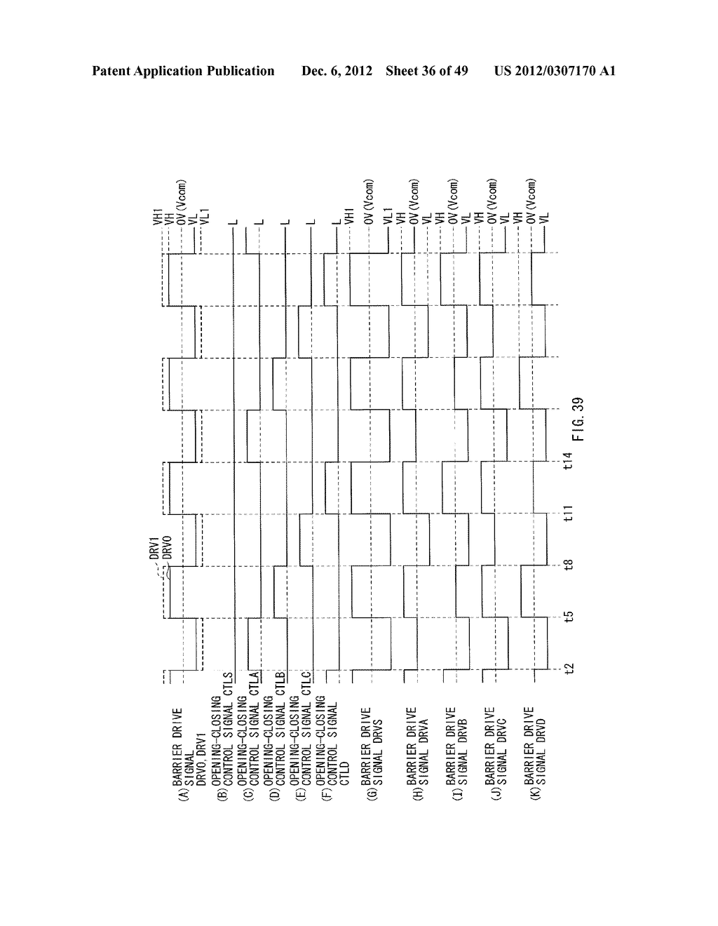 DISPLAY DEVICE, BARRIER DEVICE, BARRIER DRIVING CIRCUIT, AND BARRIER     DEVICE DRIVING METHOD - diagram, schematic, and image 37