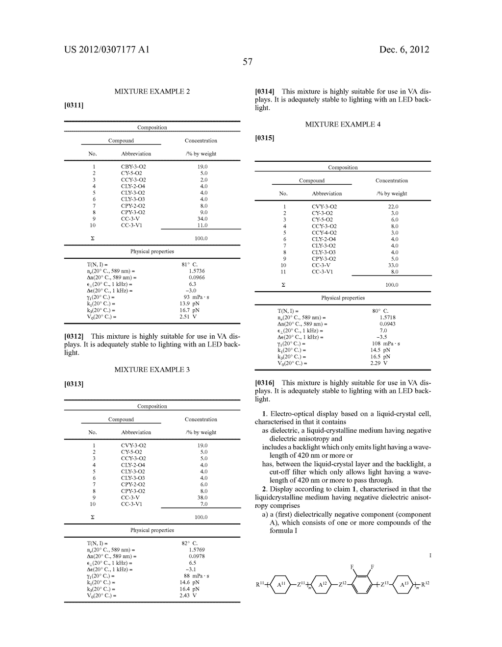 LIQUID CRYSTAL DISPLAY AND LIQUID CRYSTALLINE MEDIUM - diagram, schematic, and image 58