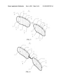 MAGNETIC PULLING TYPE FREE HANGING FRAME FOR EYEGLASSES diagram and image