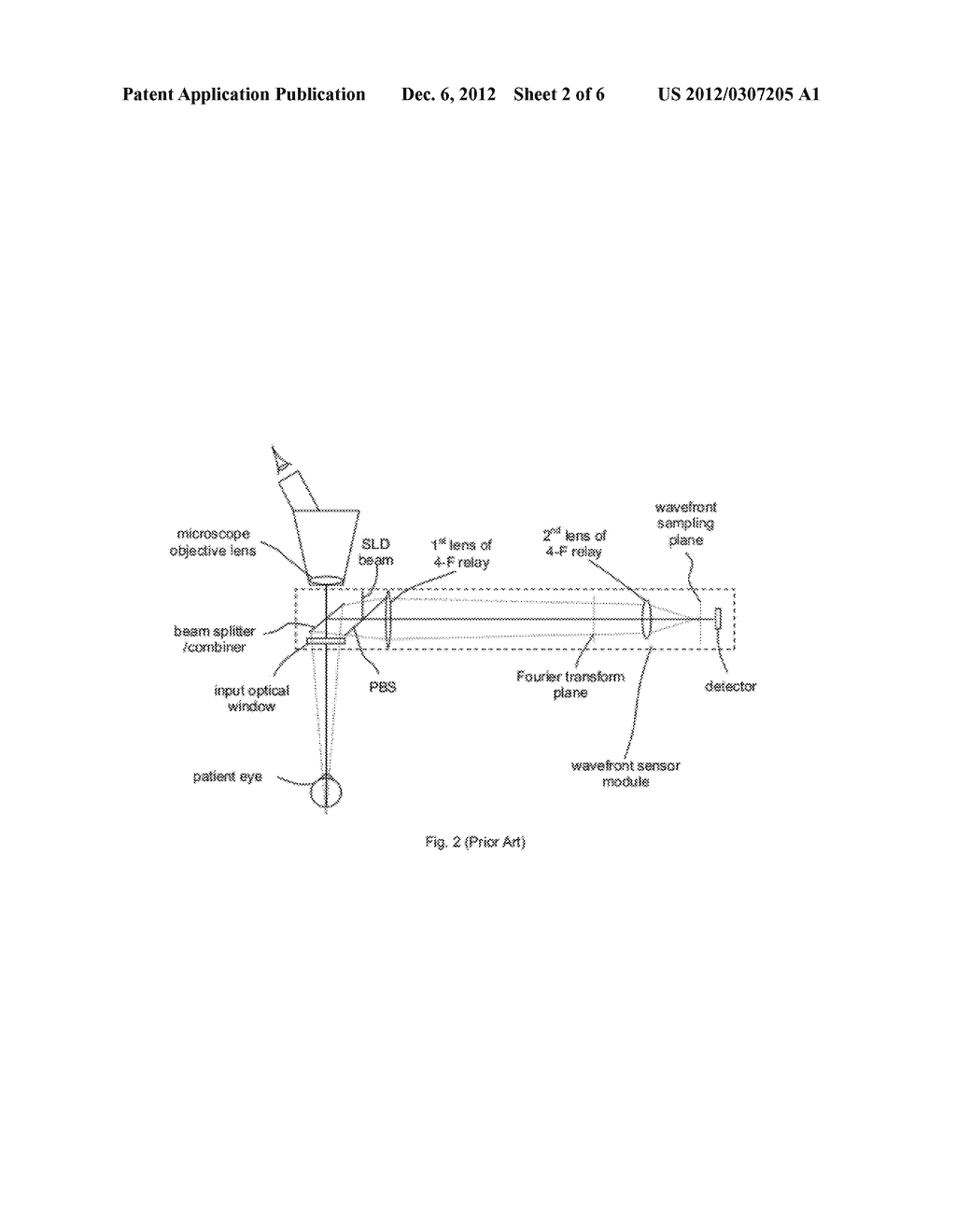 COMPACT WAVEFRONT SENSOR MODULE AND ITS ATTACHMENT TO OR INTEGRATION WITH     AN OPHTHALMIC INSTRUMENT - diagram, schematic, and image 03