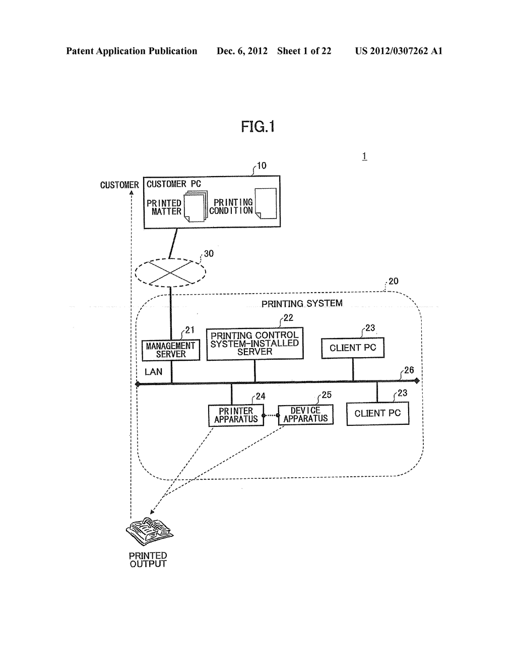 PRINTING CONTROL PROGRAM PRODUCT, PRINTING CONTROL APPARATUS, AND PRINTING     SYSTEM - diagram, schematic, and image 02