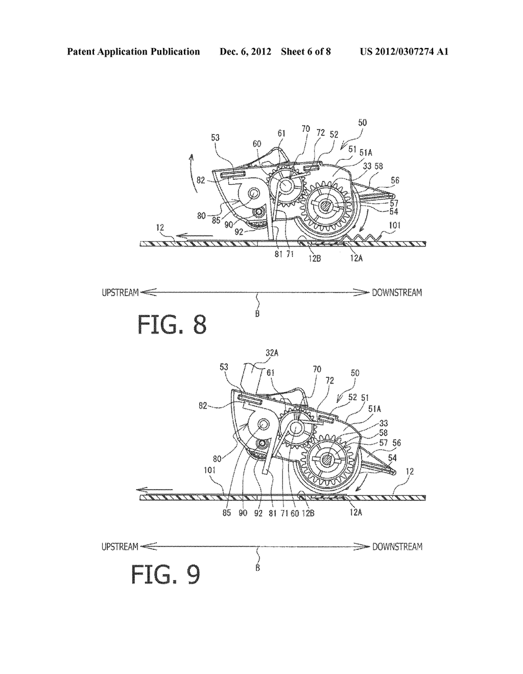 Sheet Conveyer Devices, Image Reading Apparatuses, and Image Forming     Apparatuses - diagram, schematic, and image 07