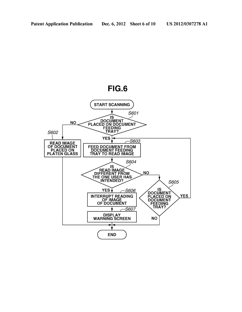 IMAGE PROCESSING APPARATUS, IMAGE PROCESSING CONTROL METHOD, AND A STORAGE     MEDIUM STORING A COMPUTER-READABLE PROGRAM OF AN IMAGE PROCESSING     APPARATUS FOR INTERRUPTING IMAGE READING - diagram, schematic, and image 07