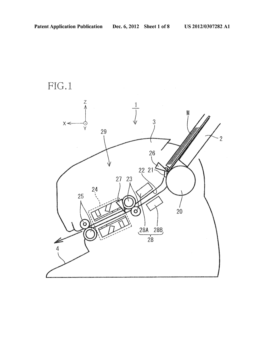 SHEET FEEDING APPARATUS - diagram, schematic, and image 02