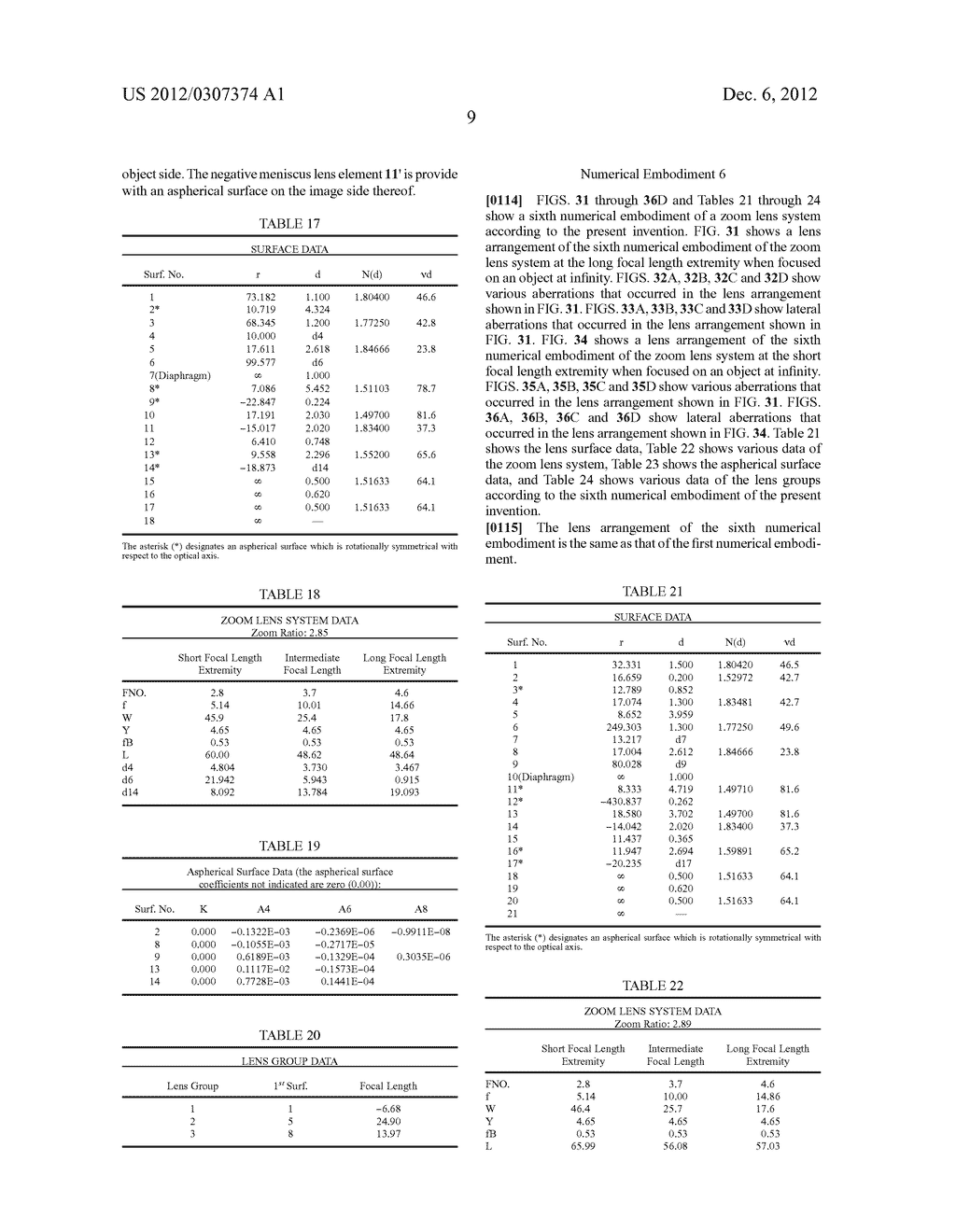 ZOOM LENS SYSTEM AND OPTICAL INSTRUMENT USING THE SAME - diagram, schematic, and image 39