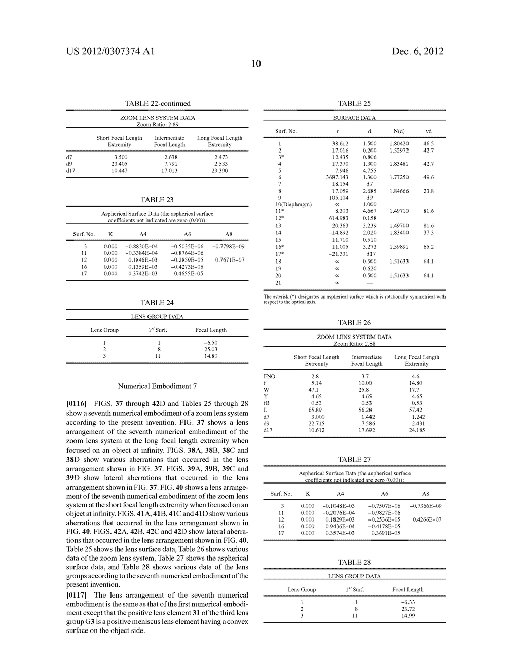 ZOOM LENS SYSTEM AND OPTICAL INSTRUMENT USING THE SAME - diagram, schematic, and image 40