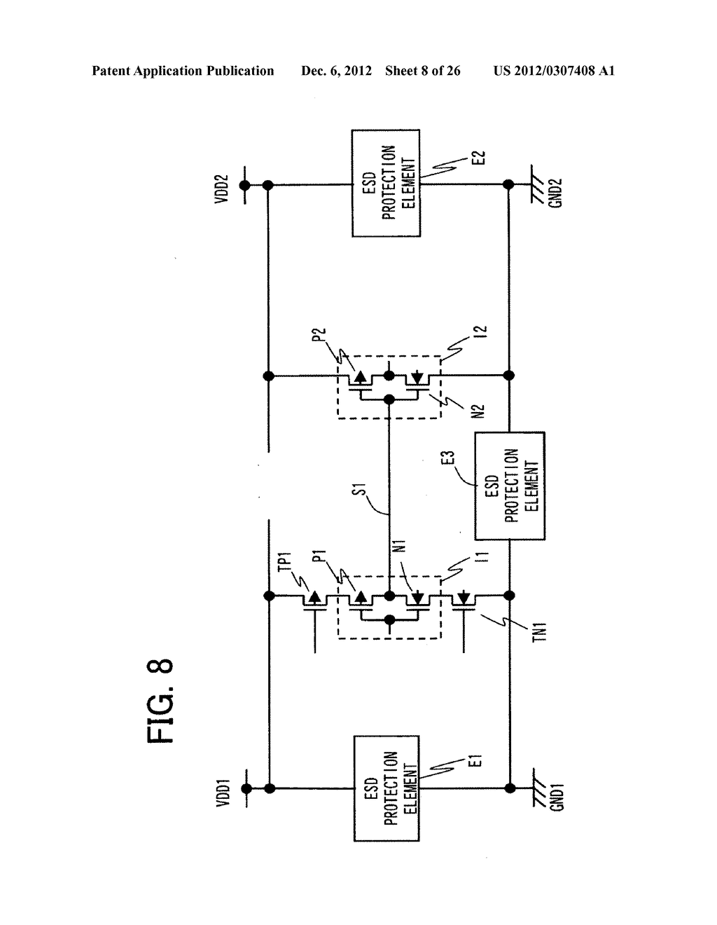 SEMICONDUCTOR DEVICE WITH A PLURALITY OF POWER SUPPLY SYSTEMS - diagram, schematic, and image 09