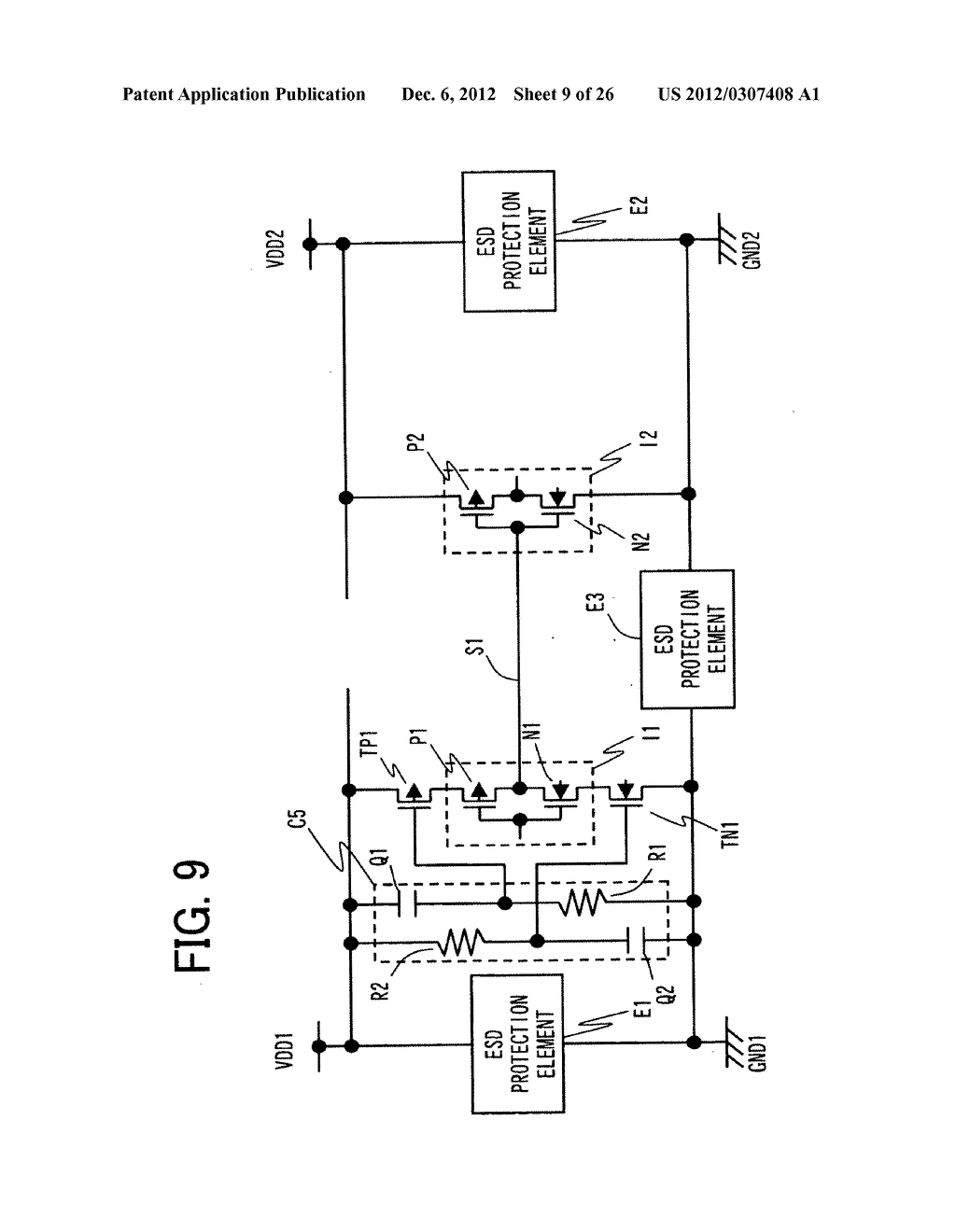 SEMICONDUCTOR DEVICE WITH A PLURALITY OF POWER SUPPLY SYSTEMS - diagram, schematic, and image 10