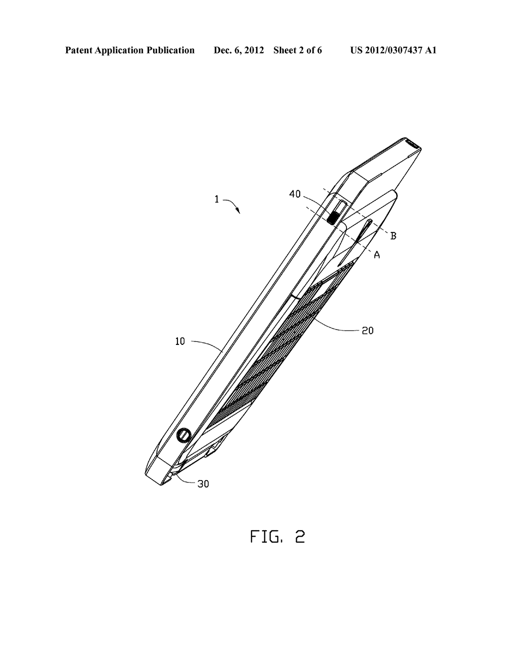 FOLDABLE ELECTRONIC DEVICE WITH MAGNETIC LATCH - diagram, schematic, and image 03