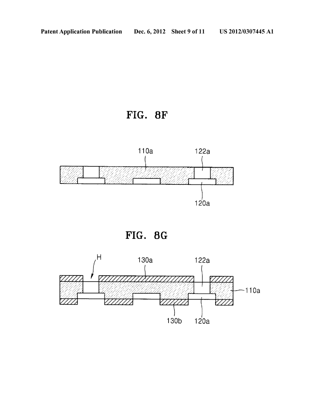 PRINTED CIRCUIT BOARD (PCB) INCLUDING A WIRE PATTERN, SEMICONDUCTOR     PACKAGE INCLUDING THE PCB, ELECTRICAL AND ELECTRONIC APPARATUS INCLUDING     THE SEMICONDUCTOR PACKAGE, METHOD OF FABRICATING THE PCB, AND METHOD OF     FABRICATING THE SEMICONDUCTOR PACKAGE - diagram, schematic, and image 10