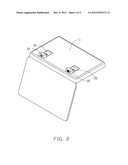 ELECTRONIC DEVICE WITH HIDDEN INTERFACE diagram and image