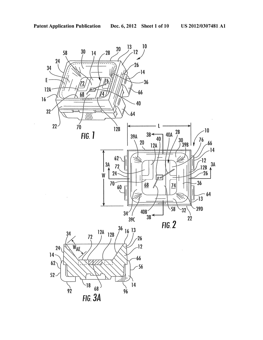 LIGHT EMITTING DIODE (LED) PACKAGES, SYSTEMS, DEVICES AND RELATED METHODS - diagram, schematic, and image 02