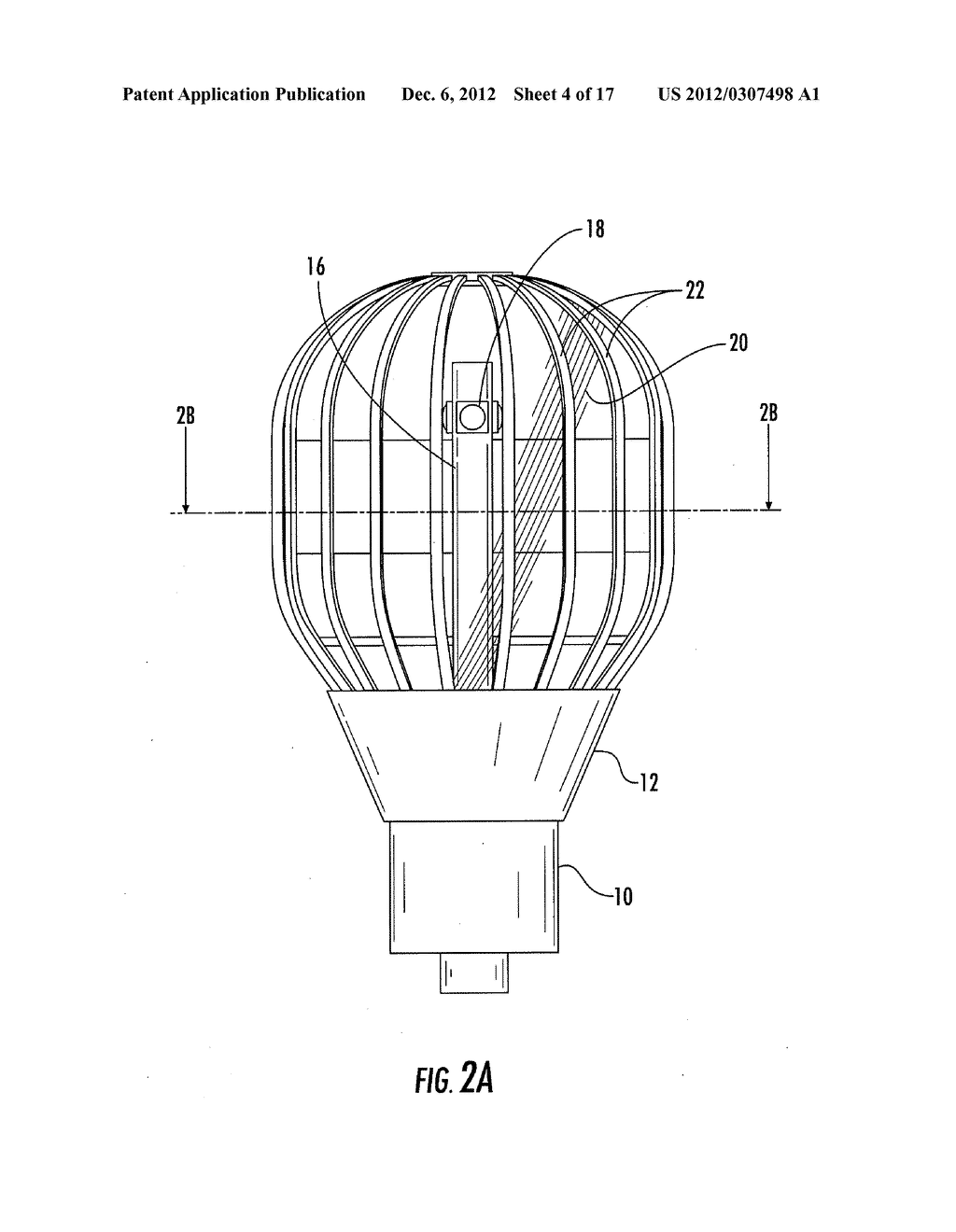 LIGHT BULB WITH THERMALLY CONDUCTIVE GLASS GLOBE - diagram, schematic, and image 05