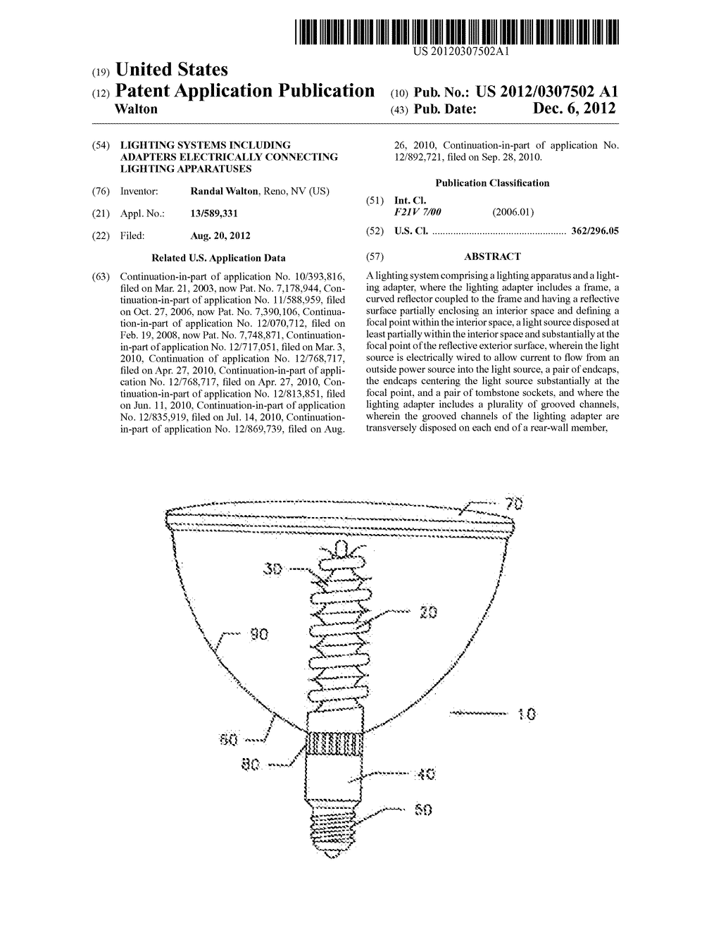 LIGHTING SYSTEMS INCLUDING ADAPTERS ELECTRICALLY CONNECTING LIGHTING     APPARATUSES - diagram, schematic, and image 01